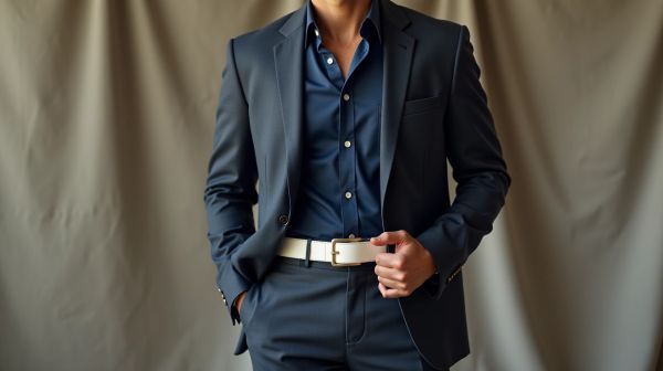 Pourquoi la ceinture blanche pour homme est-elle un accessoire tendance ?